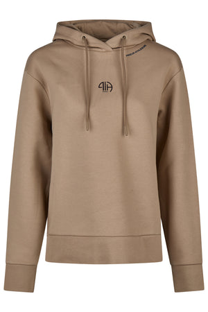 Pikeur HOODY sweat d'équitation, coloris mocha cream, vue de face