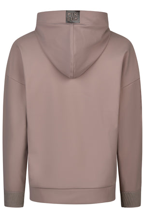 Pikeur PLUSHLUXE HOODY sweat d'équitation, coloris ash mauve, vue de dos