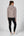 Pikeur PLUSHLUXE HOODY sweat d'équitation, coloris ash mauve, porté vue de dos