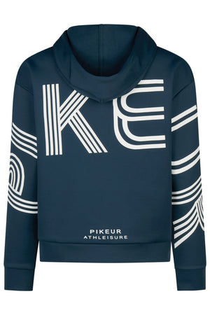 Pikeur ZIP HOODY sweat d'équitation, coloris pine green, vue de dos
