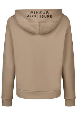 Pikeur ZIP RIP HOODY sweat d'équitation, coloris mocha cream, vue de dos