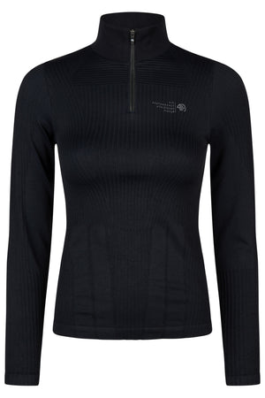 Pikeur 3D KNIT SHIRT polo de concours, coloris black navy, vue de face