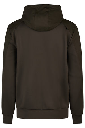 Veste technique homme Pikeur Hoody, coloris olive green, vue de dos