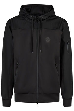 Veste technique homme Pikeur Hoody, coloris noir, vue de face