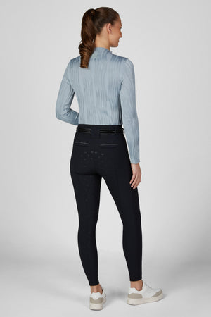 Pikeur LINNETT SO GripTec pantalon d'équitation, coloris nightblue, porté vue de dos