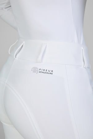 Culotte d'équitation Pikeur Amia SD KN Mid-Waist White - détail 3