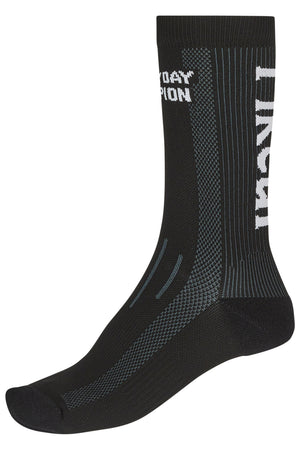 Pikeur ZONE SOCKS chaussettes d'équitation, coloris noir, vue de face