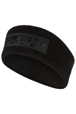 Pikeur COTTON HEADBAND bandeau, coloris noir, vue de face