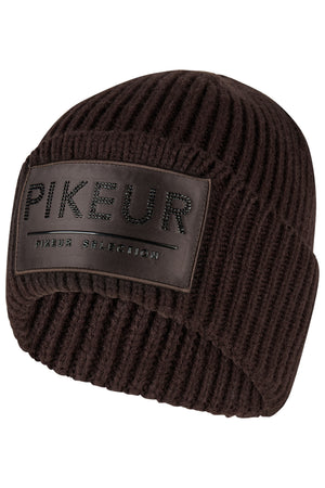 Pikeur BEANIE bonnet, coloris chocolate brown, vue de face