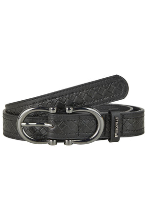 Pikeur BELT ceinture, coloris noir et argent, vue de face