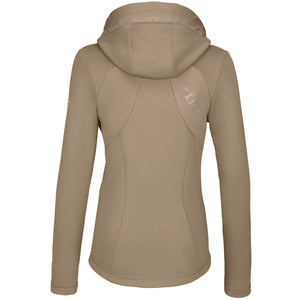 Veste polaire Pikeur Sports coloris Soft Taupe dos | Sellerie Bucéphale