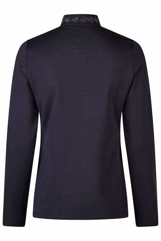 Tričko Pikeur Classic Sports Zip s dlouhým rukávem dámské Kolekce 2023/24 Tričko Pikeur Classic Sports Zip s dlouhým rukávem dámské Kolekce 2023/24