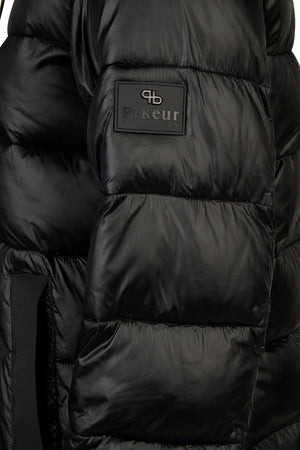 Quilted Jacket PIKEUR with hood