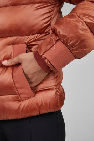 Quilted Jacket PIKEUR with hood