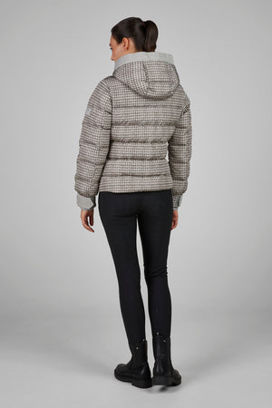 Quilted Jacket PIKEUR with hood