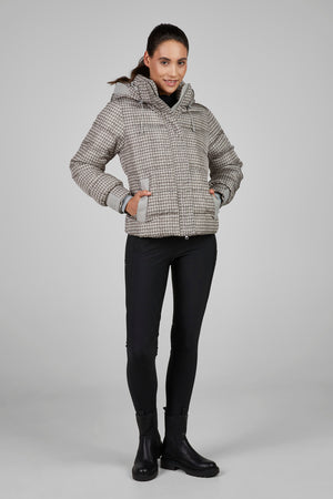 Quilted Jacket PIKEUR with hood