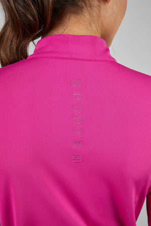 Tricou tehnic cu fermoar PIKEUR Sports