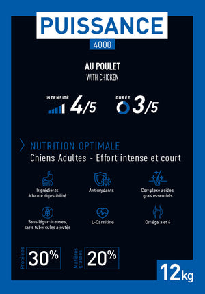 Κροκέτες για σκύλους ΙΣΧΥΣ 4000 Pro Team