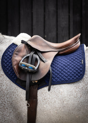 Woof Wear – Tapis de selle Close Contact mouton Woof Wear Navy 2 | Sellerie Bucéphale