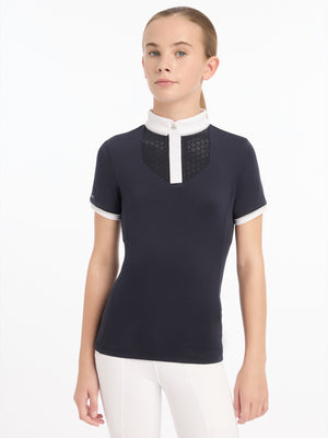 Chemisier de concours Belle Young Rider bleu marine