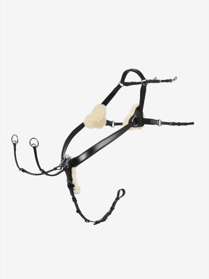 Collier de Chasse Bridge 5 Points Kudos LeMieux - Noir - photo produit