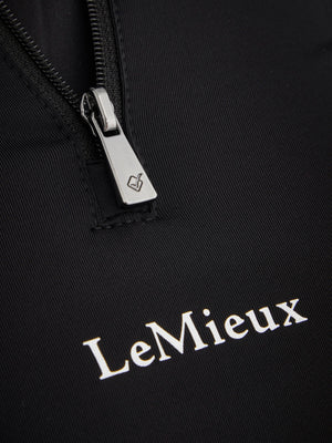 Sous-pull Mia Mesh LeMieux noir détail du maillage