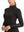 Sous-pull Mia Mesh LeMieux noir vue de trois quarts