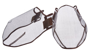Filtre de muserolle Comfort Shield LeMieux marron vue de détail
