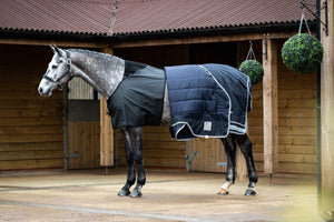 Protection de poitrail LeMieux noire vue de profil