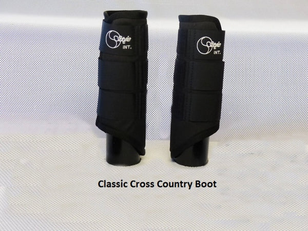Style – Cross Country boots Style Noir Poney Postérieurs | Sellerie Bucéphale
