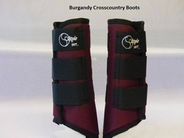 Style – Cross Country boots Style Noir Grand Cheval Postérieurs | Sellerie Bucéphale