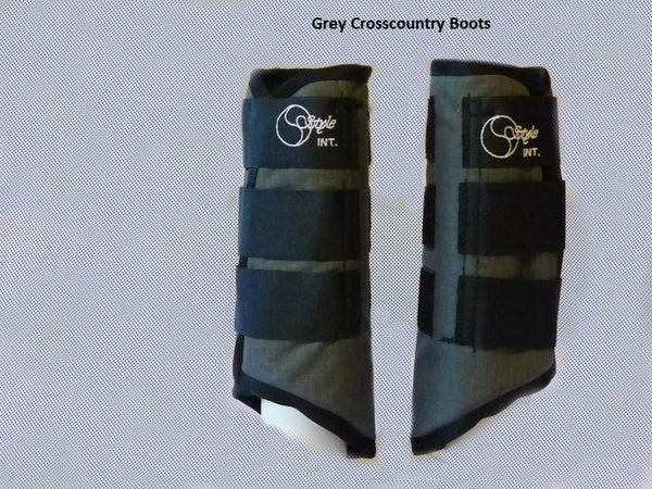 Style – Cross Country boots Style Noir Grand Cheval Antérieurs | Sellerie Bucéphale