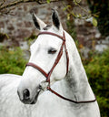Image for Horseware® Hunter uzda s pletenim uzdama - kontrastni šavovi