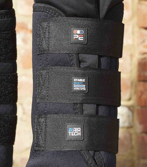 Woof Wear – Guêtres de repos Stable Boot Wraps Premier Equine Black 5 | Sellerie Bucéphale