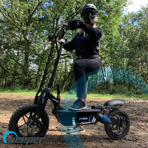 Trottinette elétrica Beeper cross 36V 1000W Com assento