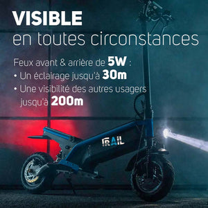 Trottinette elétrica todo-o-terreno Beeper TRAIL • 500W 48V
