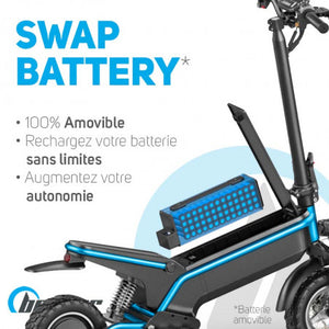 Trottinette elétrica todo-o-terreno Beeper TRAIL • 500W 48V