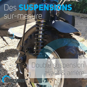 Trottinette elétrica todo-o-terreno Beeper TRAIL • 500W 48V