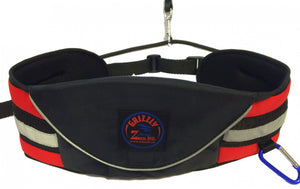Ceinture de musher GRIZZLY Zero DC – red+black