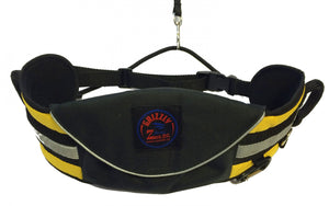 Ceinture de musher GRIZZLY Zero DC – yellow+black
