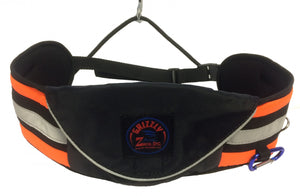 Ceinture de musher GRIZZLY Zero DC – neon orange+black