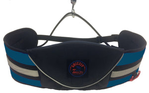 Ceinture de musher GRIZZLY Zero DC – petrol blue+black