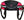 Ceinture de musher GRIZZLY Zero DC – neon pink-black