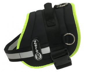 Harnais de défense Zero DC – black+neon green