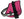 Harnais de défense Zero DC – pink+black
