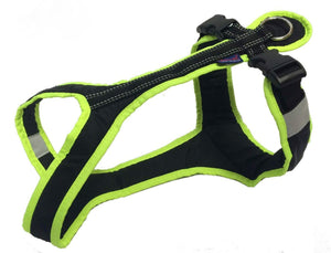 Harnais SHORT Zero DC – black+neon green