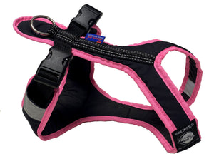 Harnais SHORT Zero DC – black+pink