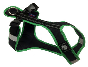 Harnais SHORT Zero DC – black+green