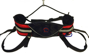 Baudrier de ski-joëring GRIZZLY Zero DC – red+black