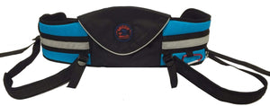 Baudrier de ski-joëring GRIZZLY Zero DC – turquoise+black